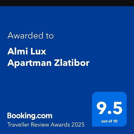 Almi Lux Apartman ズラティボール エクステリア 写真